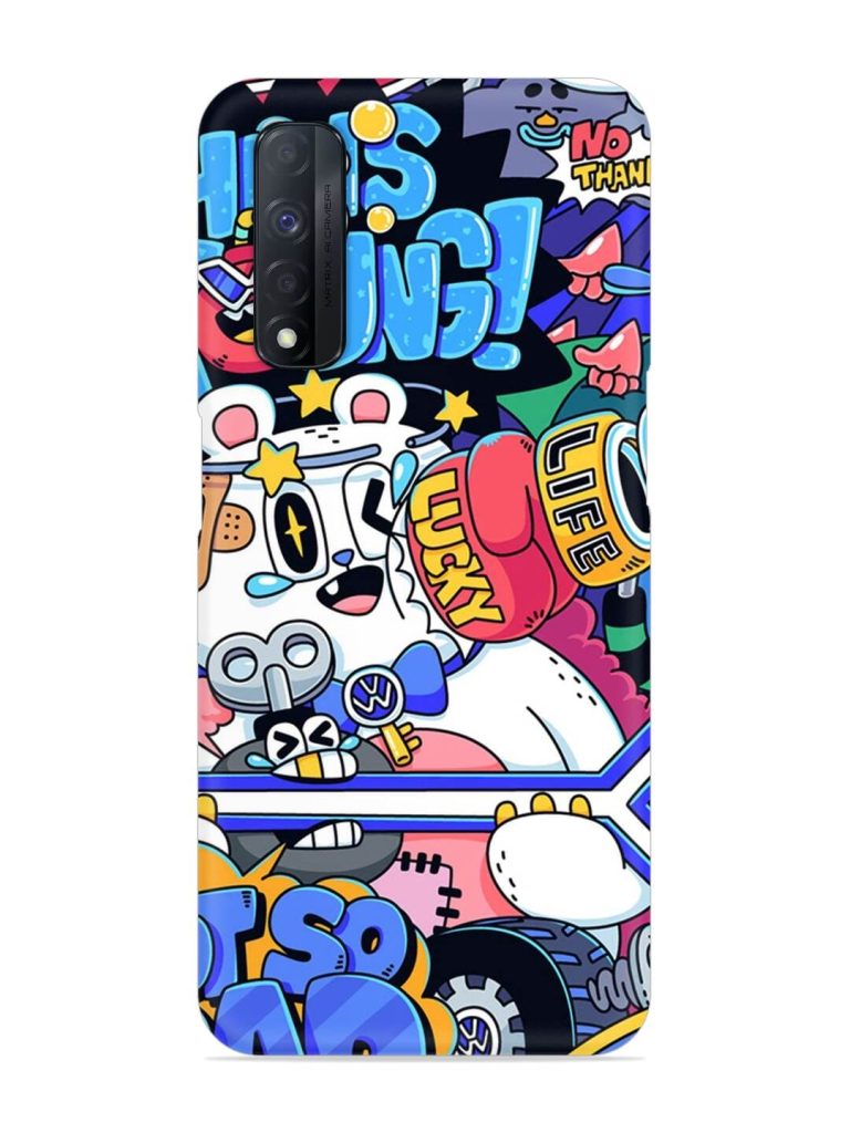 Universal Doodle Snap Case for Realme Narzo 30 (4G)