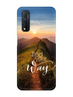 Find Your Way Snap Case for Realme Narzo 30 (4G)