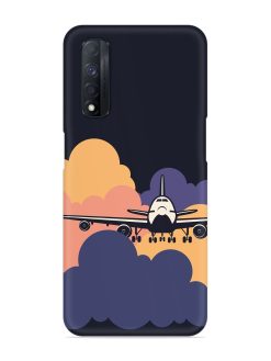 Aeroplane vector Snap Case for Realme Narzo 30 (4G)