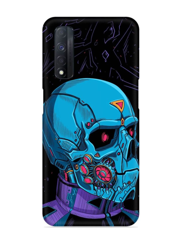 Skull Robo Vector Snap Case for Realme Narzo 30 (4G)
