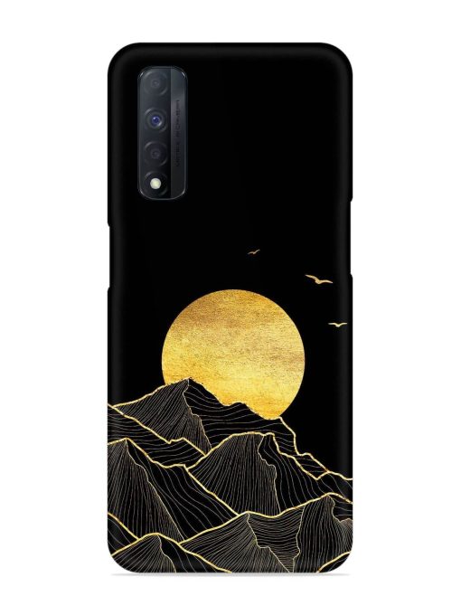 Golden Sunrise Snap Case for Realme Narzo 30 (4G) Edge Zapvi