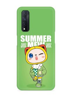 Summer Mew Snap Case for Realme Narzo 30 (4G)
