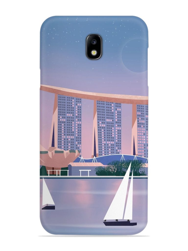 Singapore Scenery Architecture Snap Case for Samsung Galaxy J7 (2017)