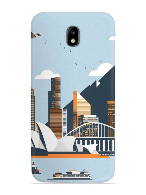 Sydney Opera Landscape Snap Case for Samsung Galaxy J7 (2017) Edge Zapvi