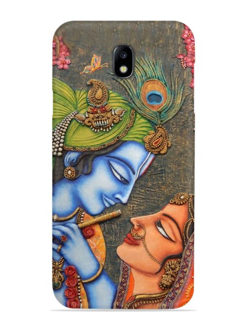 Lord Radha Krishna Flute Art Snap Case for Samsung Galaxy J7 (2017) Edge Zapvi