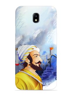 Shivaji Maharaj Color Paint Art Snap Case for Samsung Galaxy J7 (2017)