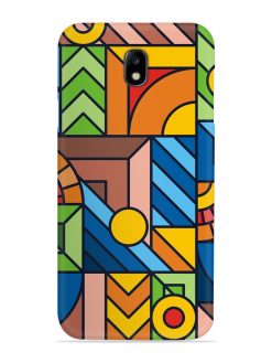 Colorful Geometric Snap Case for Samsung Galaxy J7 (2017)