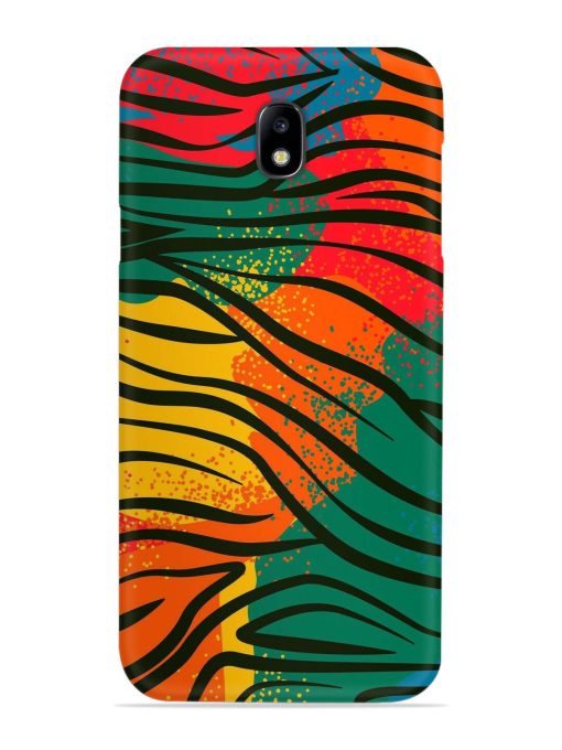 Bright Colorful Snap Case for Samsung Galaxy J7 (2017) Edge Zapvi