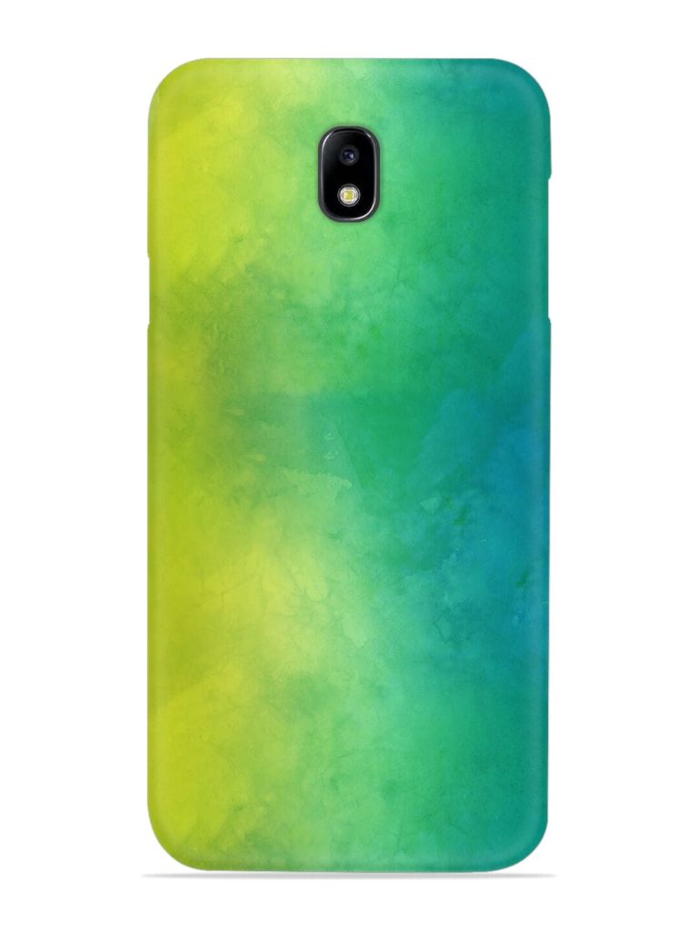 Yellow Green Gradient Snap Case for Samsung Galaxy J7 (2017)