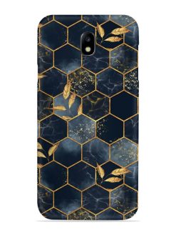 Marble Hexagon Seamless Snap Case for Samsung Galaxy J7 (2017)