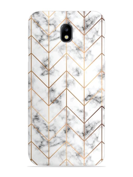 Vector Marble Texture Snap Case for Samsung Galaxy J7 (2017) Edge Zapvi