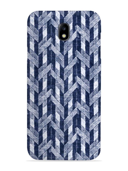 Abstract Herringbone Motif Snap Case for Samsung Galaxy J7 (2017) Edge Zapvi