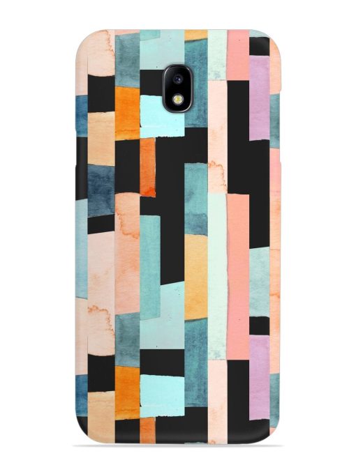 Geometric Seamless Pattern Snap Case for Samsung Galaxy J7 (2017) Edge Zapvi