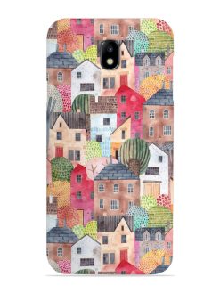 Abstract Seamless Pattern Snap Case for Samsung Galaxy J7 (2017)