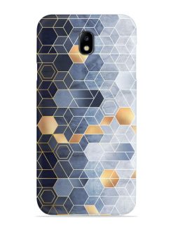 Geometric Abstraction Hexagons Snap Case for Samsung Galaxy J7 (2017)