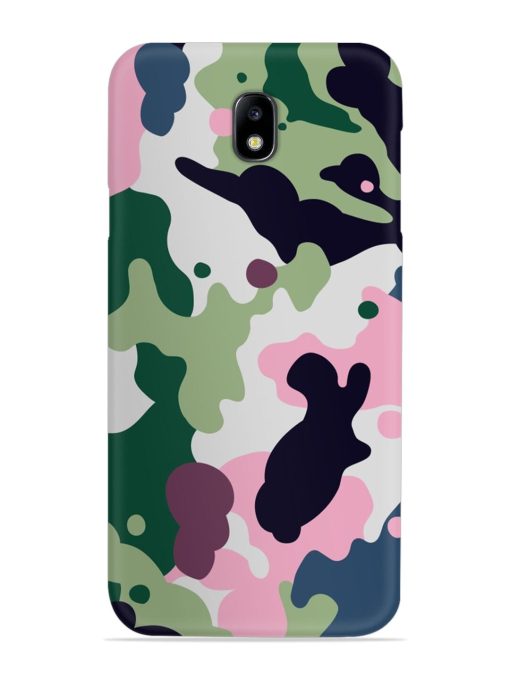 Seamless Funky Camouflage Snap Case for Samsung Galaxy J7 (2017) Edge Zapvi