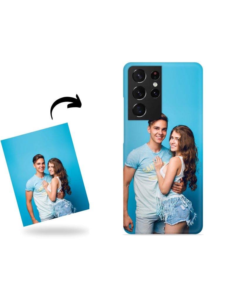 Custom Photo Printed Snap Case for Samsung Galaxy S21 Ultra
