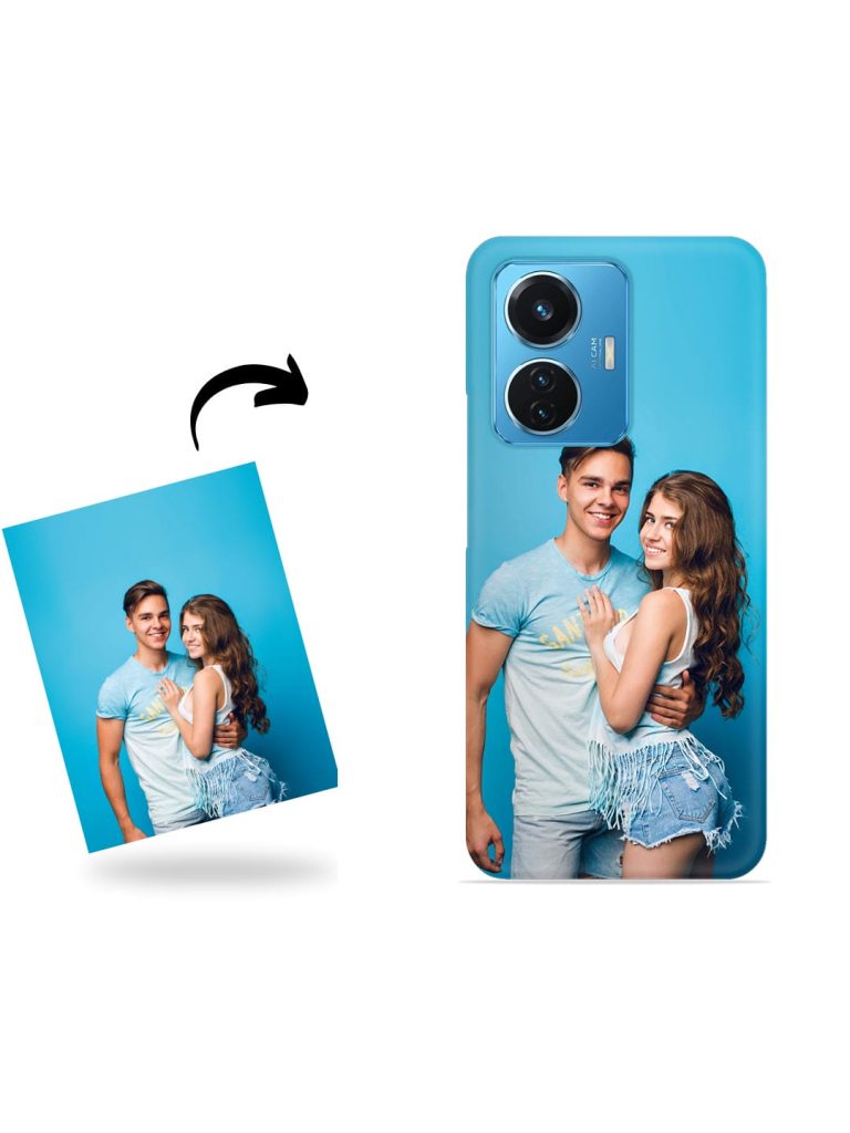 Custom Photo Printed Snap Case for Vivo T1 (44W)