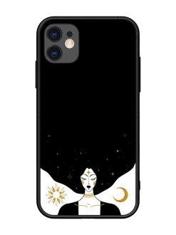 Mystical Vector Vintage Glossy Metal TPU Phone Cover for Apple Iphone 11