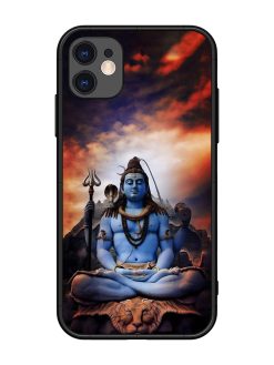 Jai Jai Shiv Glossy Metal Phone Cover for Apple Iphone 11