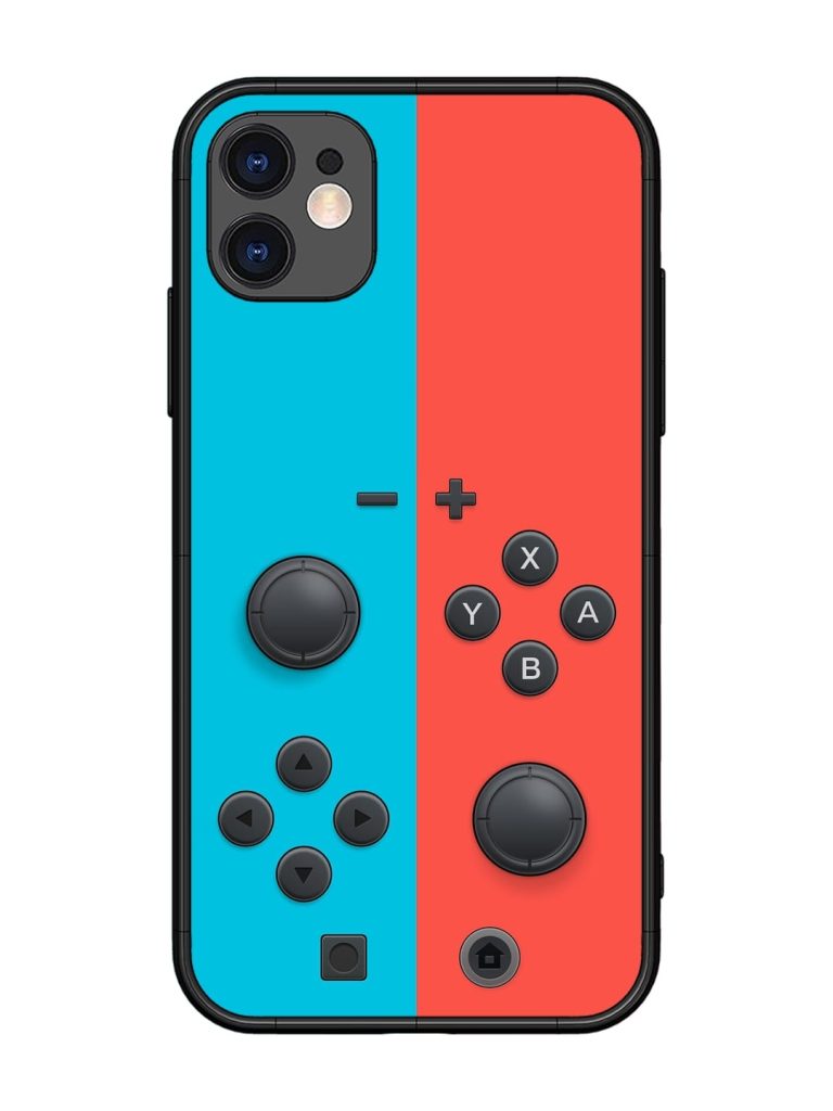 Joystick Nintendo Glossy Metal Phone Cover for Apple Iphone 11