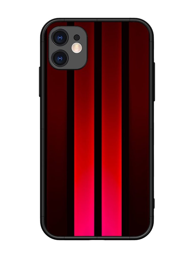 Netlix Ribbons Glossy Metal Phone Cover for Apple Iphone 11