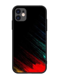 Color Pattern Glossy Metal Phone Cover for Apple Iphone 11