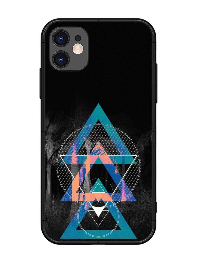 Indie Cross Glossy Metal Phone Cover for Apple Iphone 11