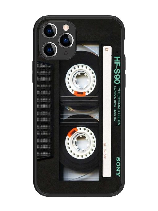 Sony Hf-S90 Cassette Glossy Metal Phone Cover for Apple Iphone 11 Pro Edge Zapvi