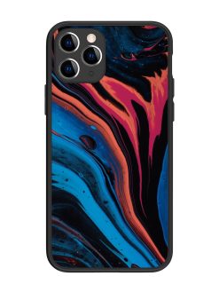 Liquefied Art Glossy Metal TPU Phone Cover for Apple Iphone 11 Pro