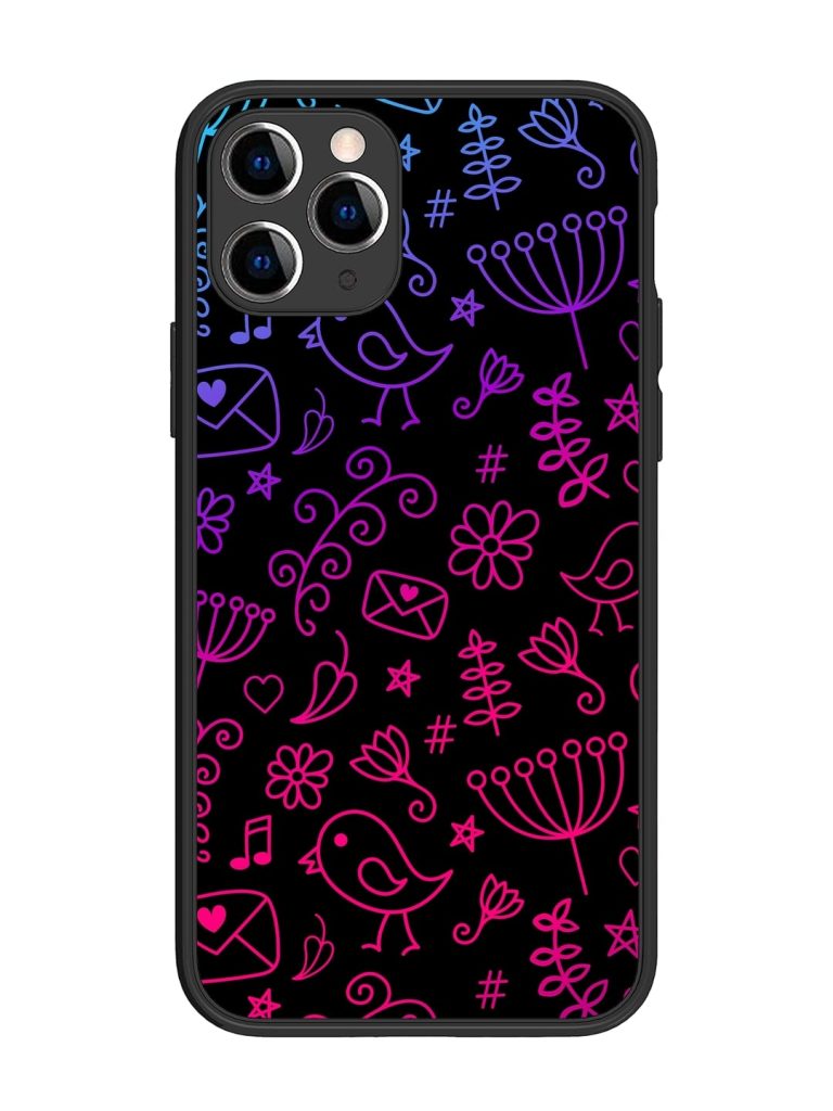 Cool Girly Glossy Metal Phone Cover for Apple Iphone 11 Pro