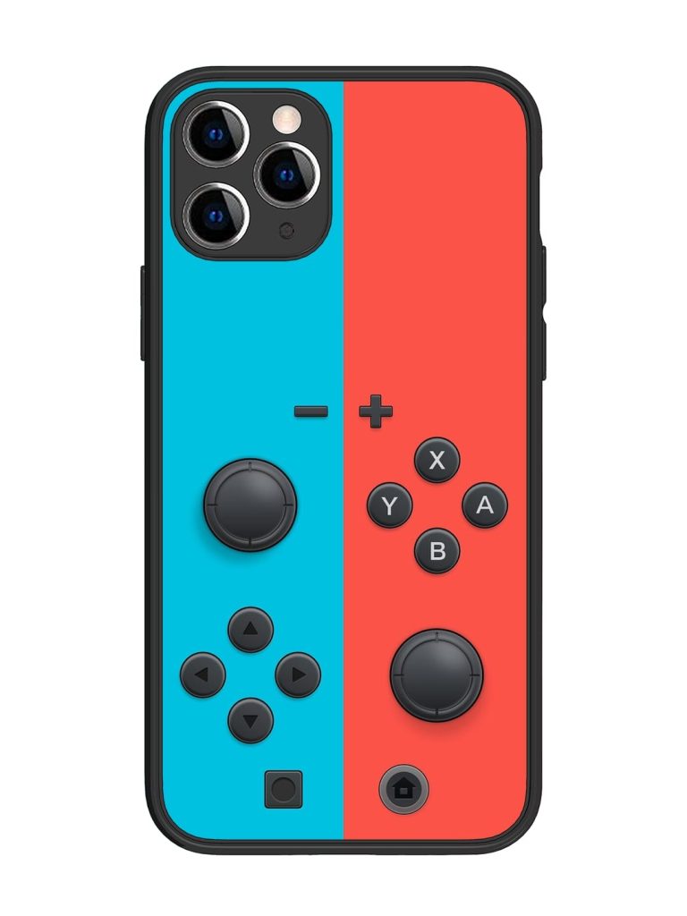 Joystick Nintendo Glossy Metal Phone Cover for Apple Iphone 11 Pro