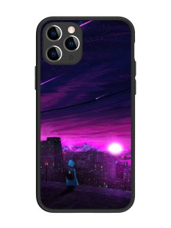 Empty Attempt Glossy Metal Phone Cover for Apple Iphone 11 Pro