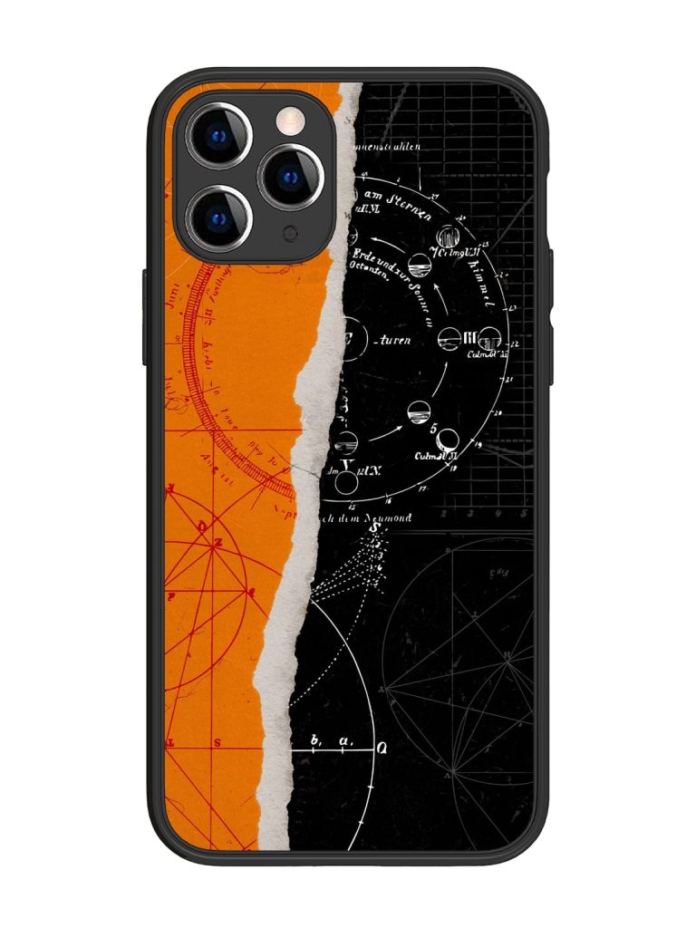Planning Zoning Glossy Metal Phone Cover for Apple Iphone 11 Pro