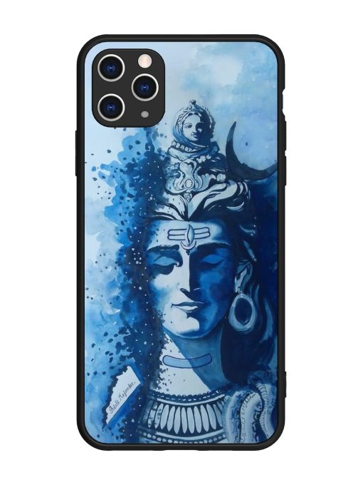 Shiv Art Glossy Metal Phone Cover for Apple Iphone 11 Pro Max Edge Zapvi