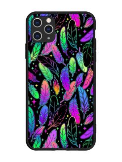 Bright Multi Colored Seamless Glossy Metal Phone Cover for Apple Iphone 11 Pro Max