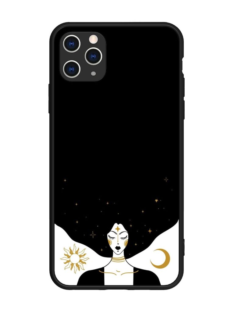 Mystical Vector Vintage Glossy Metal TPU Phone Cover for Apple Iphone 11 Pro Max