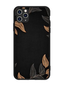 Foliage Art Glossy Metal Phone Cover for Apple Iphone 11 Pro Max