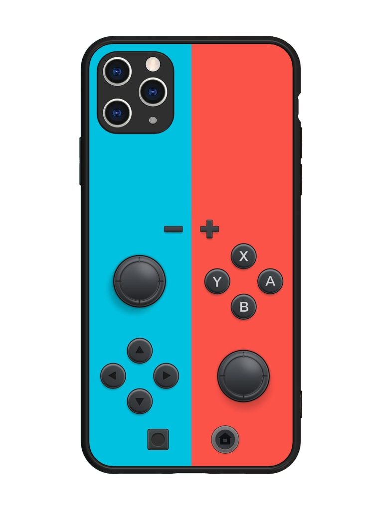 Joystick Nintendo Glossy Metal Phone Cover for Apple Iphone 11 Pro Max