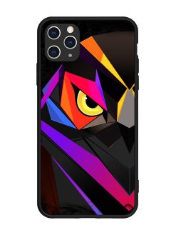Wpap Owl Glossy Metal Phone Cover for Apple Iphone 11 Pro Max