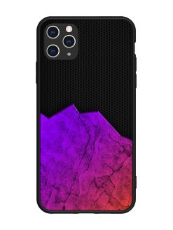 Minimalist Gradient Glossy Metal Phone Cover for Apple Iphone 11 Pro Max