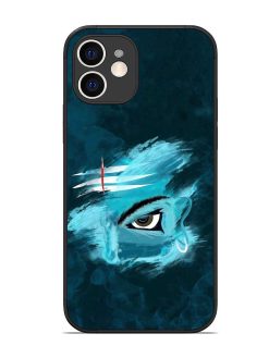 Lord Shiva Glossy Metal Phone Cover for Apple Iphone 12