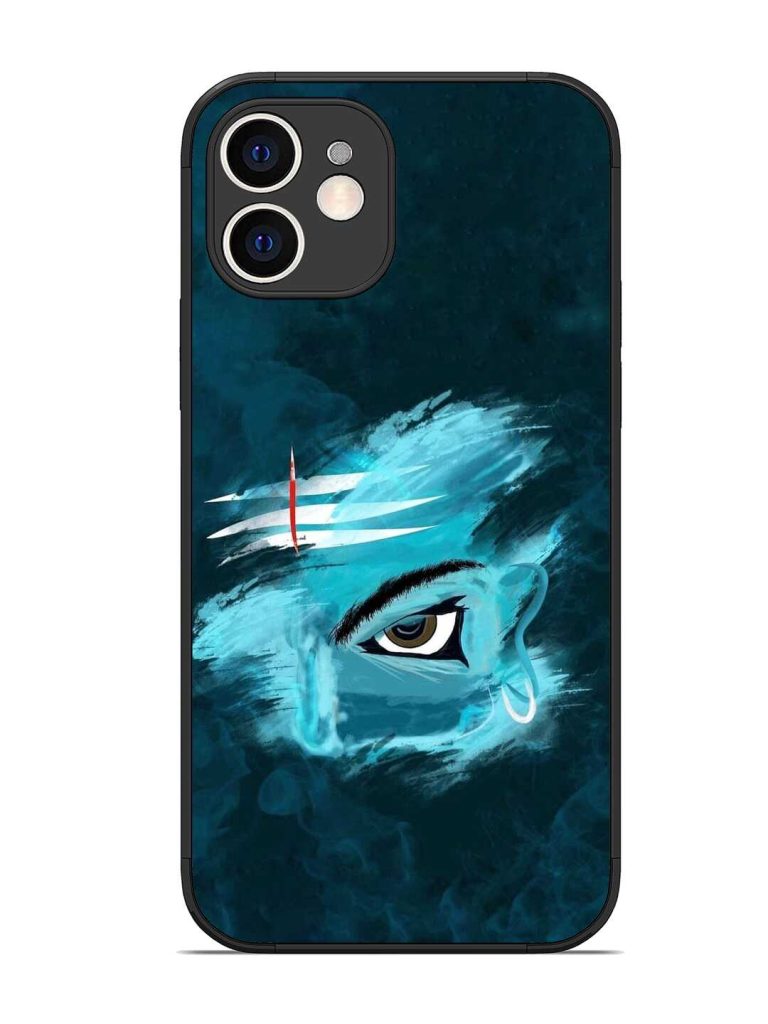 Lord Shiva Glossy Metal Phone Cover for Apple Iphone 12