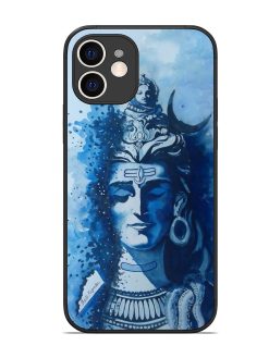 Shiv Art Glossy Metal Phone Cover for Apple Iphone 12