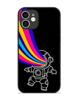 Astronaut Glossy Metal TPU Phone Cover for Apple Iphone 12