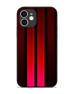 Netlix Ribbons Glossy Metal Phone Cover for Apple Iphone 12