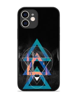 Indie Cross Glossy Metal Phone Cover for Apple Iphone 12