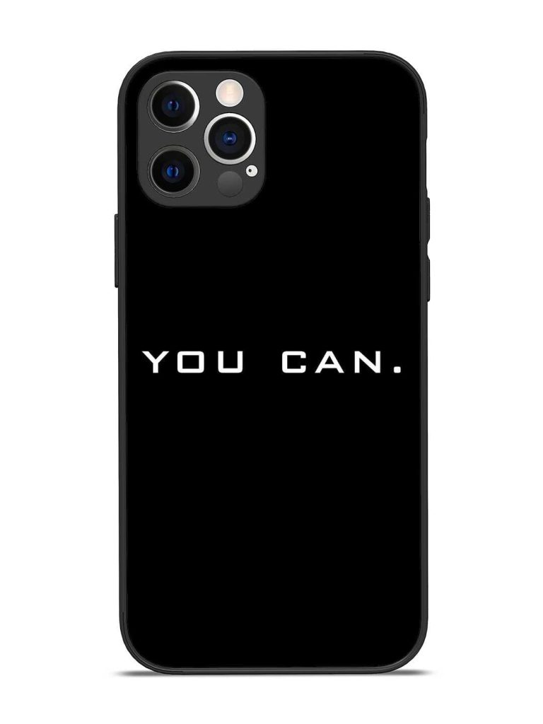 You Can Glossy Metal Phone Cover for Apple Iphone 12 Pro