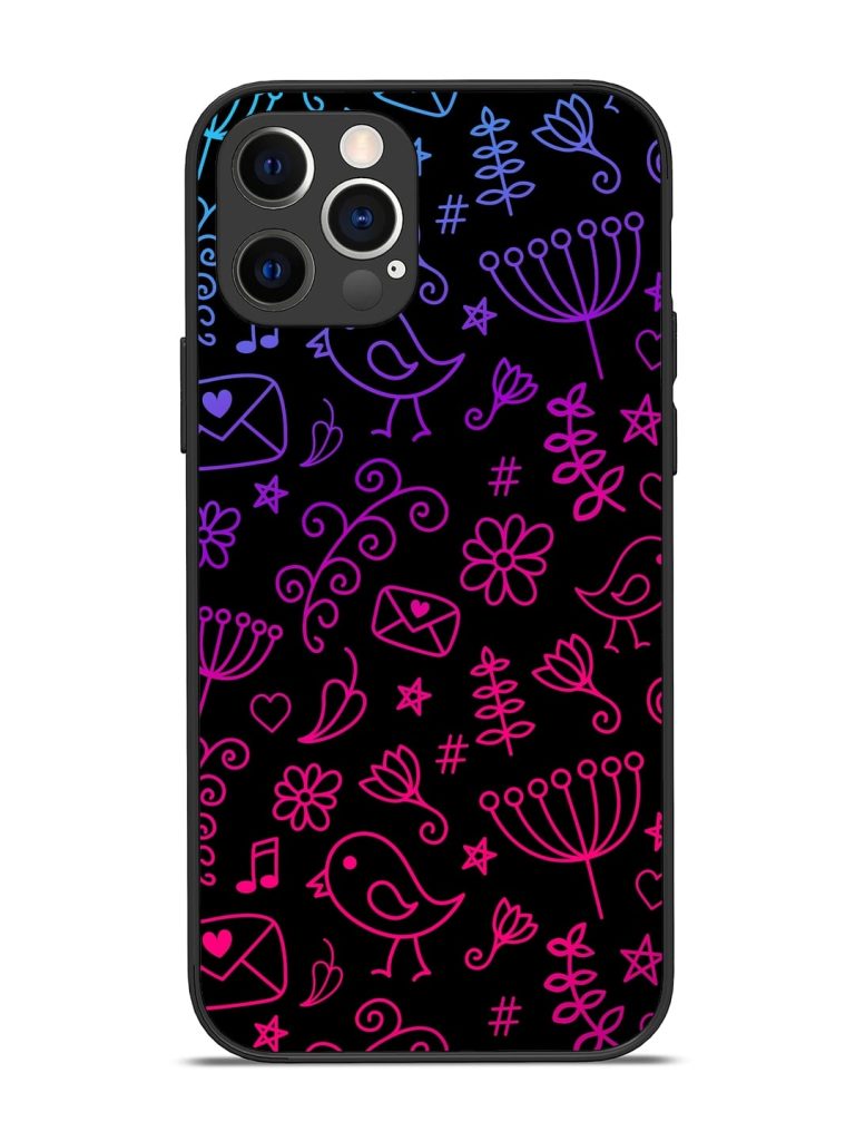 Cool Girly Glossy Metal Phone Cover for Apple Iphone 12 Pro