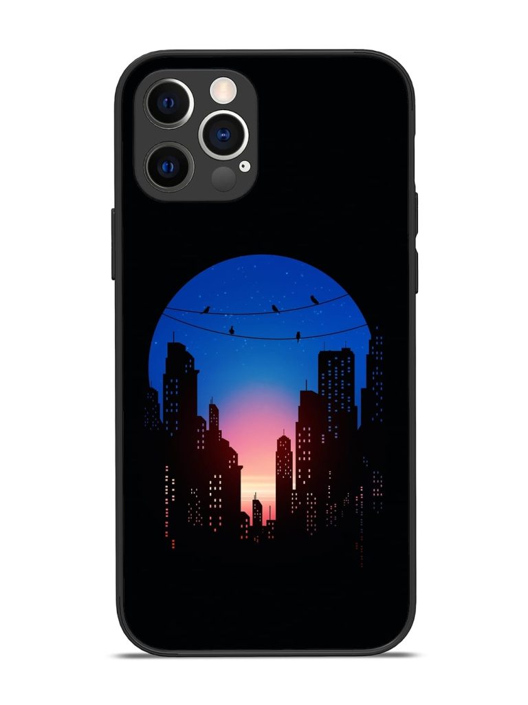 Minima City Vibe Glossy Metal Phone Cover for Apple Iphone 12 Pro